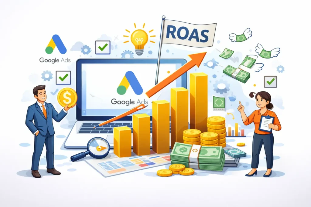 Cara Meningkatkan Roas Google Ads Secara Konsisten: Strategi Lengkap Untuk Bisnis Di Indonesia (2026)