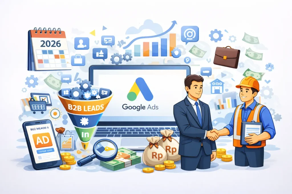 Google Ads Untuk Bisnis B2B: Panduan Lengkap Mendapatkan Leads Berkualitas Di Indonesia (2026)