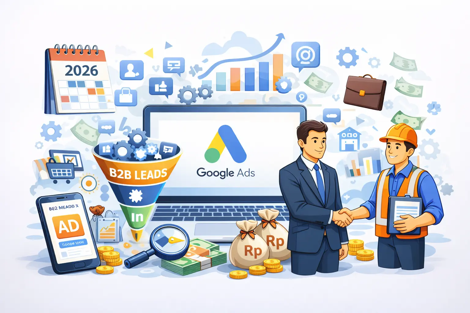 Google Ads Untuk Bisnis B2B: Panduan Lengkap Mendapatkan Leads Berkualitas Di Indonesia (2026)