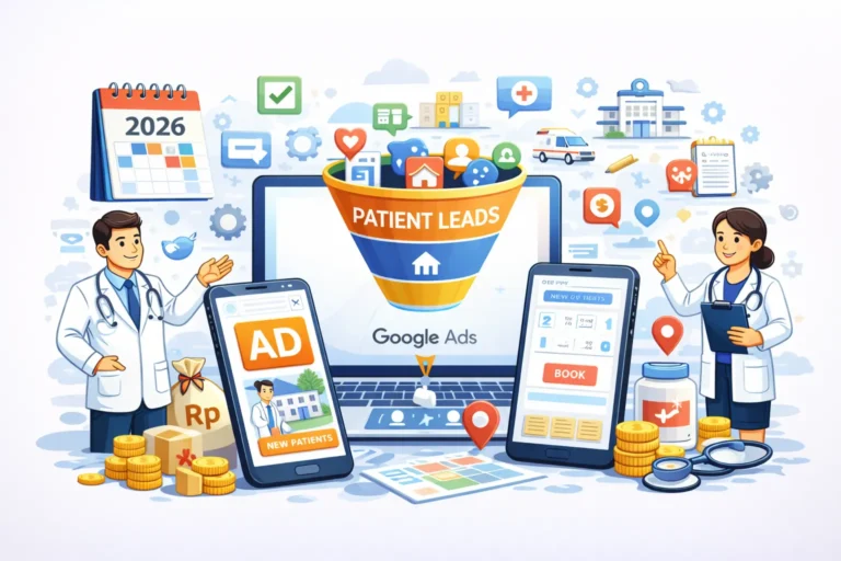 Google Ads untuk Klinik: Panduan Lengkap Mendapatkan Pasien Baru di Indonesia (2026)