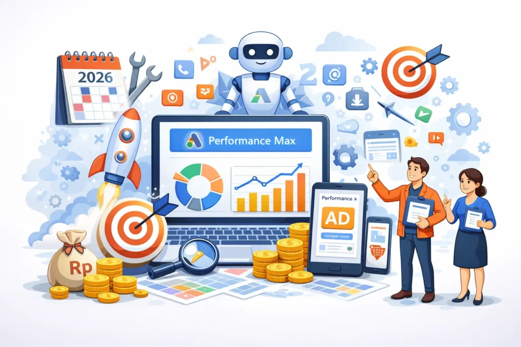 Performance Max Google Ads: Panduan Lengkap Cara Kerja, Setup, Dan Strategi Optimasi (2026)