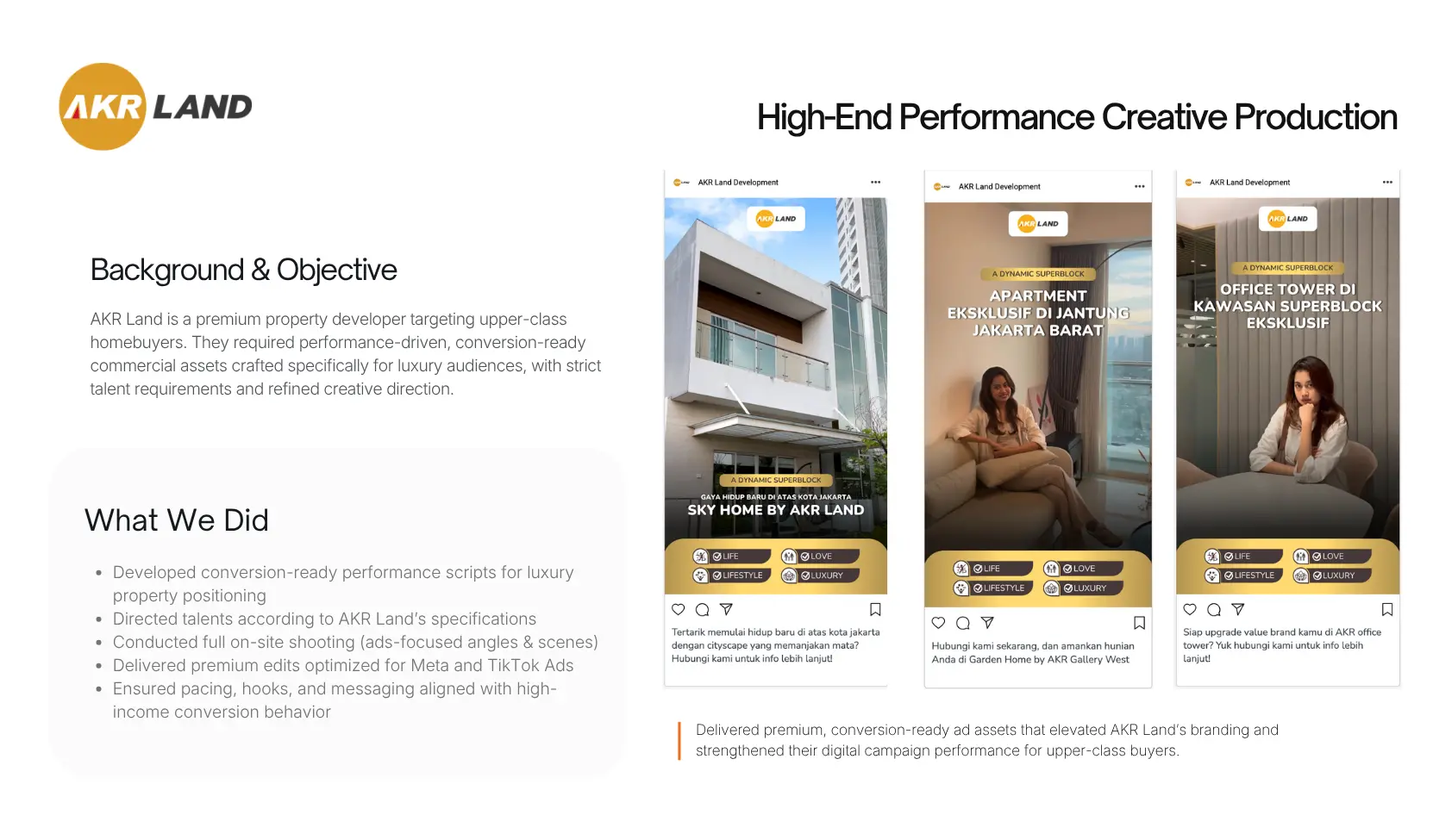 Social Media Management - Agency 31 Akr Land Social Media Agency Jakarta Case Study