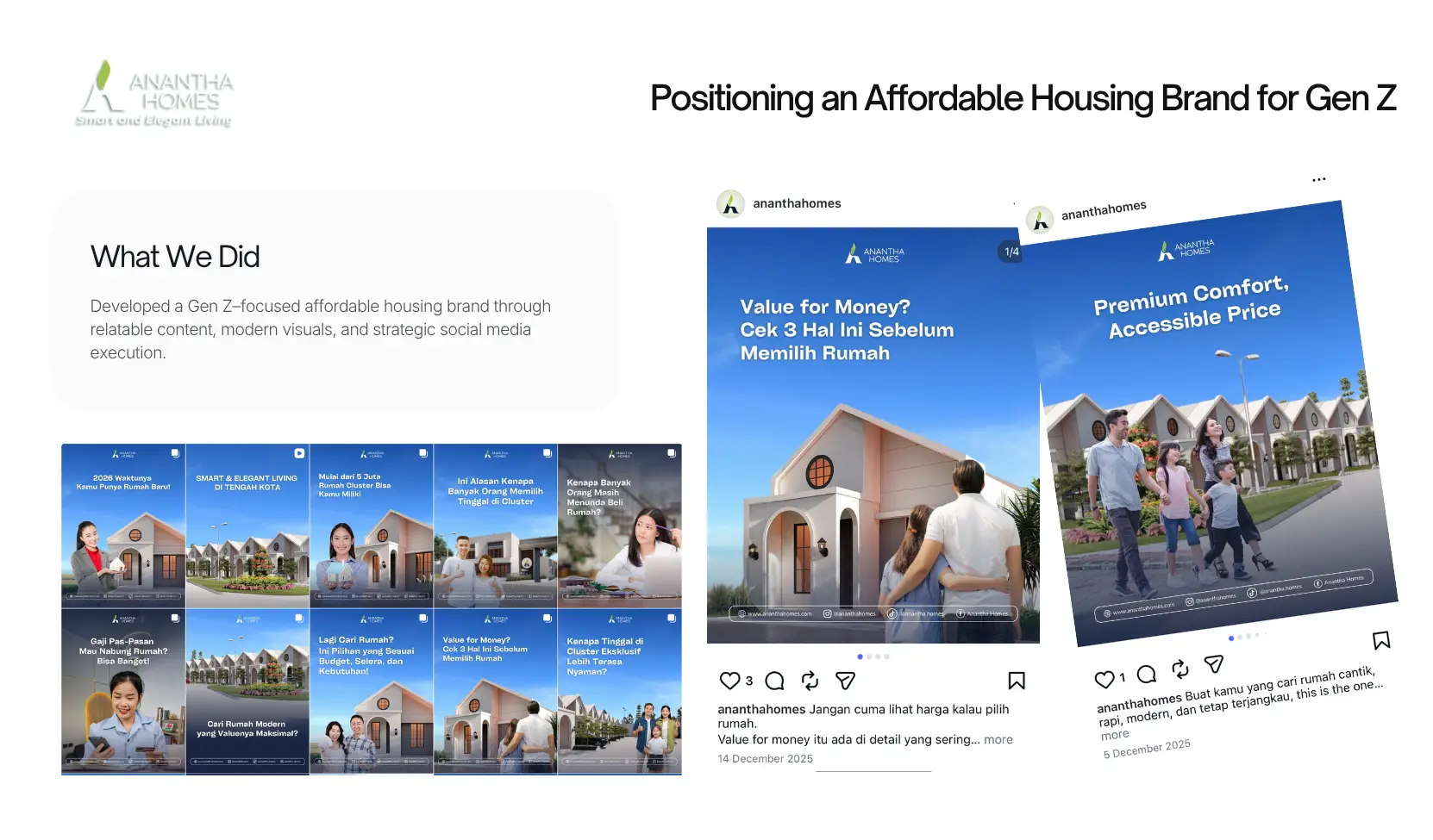 Social Media Management - Agency 42 Anantha Homes Social Media Agency Case Study