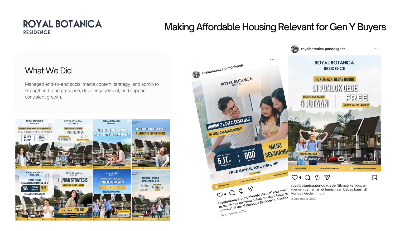 Social Media Management - Agency 46 Royal Botanica Social Media Agency Case Study