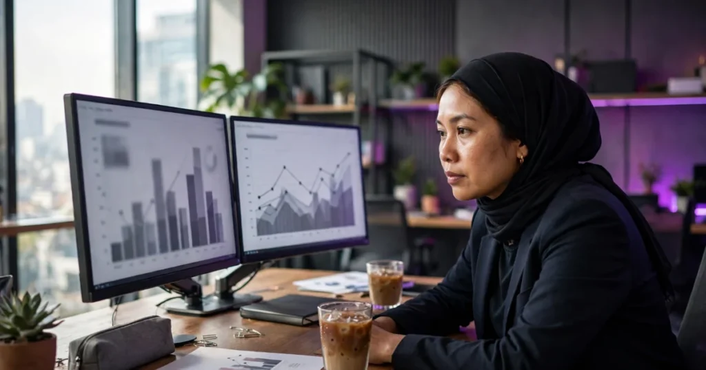 Benchmark iklan Google Ads dan Meta Ads per industri