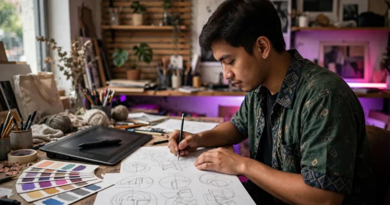 7 Prinsip Desain Logo yang Baik dan Proses Membuatnya