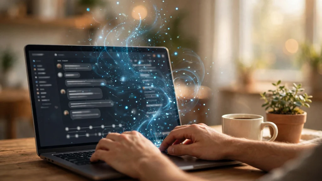 Cara pasang iklan di ChatGPT lewat dashboard Ads Manager di laptop