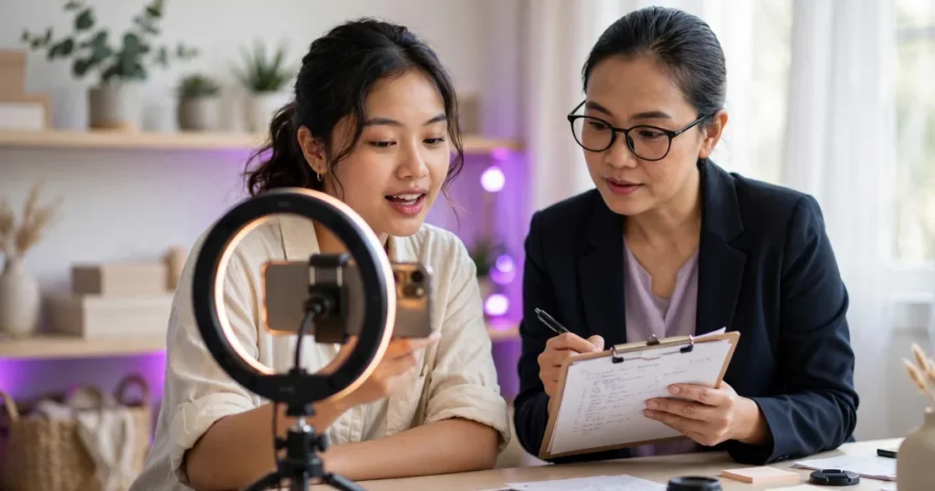 ilustrasi kampanye influencer